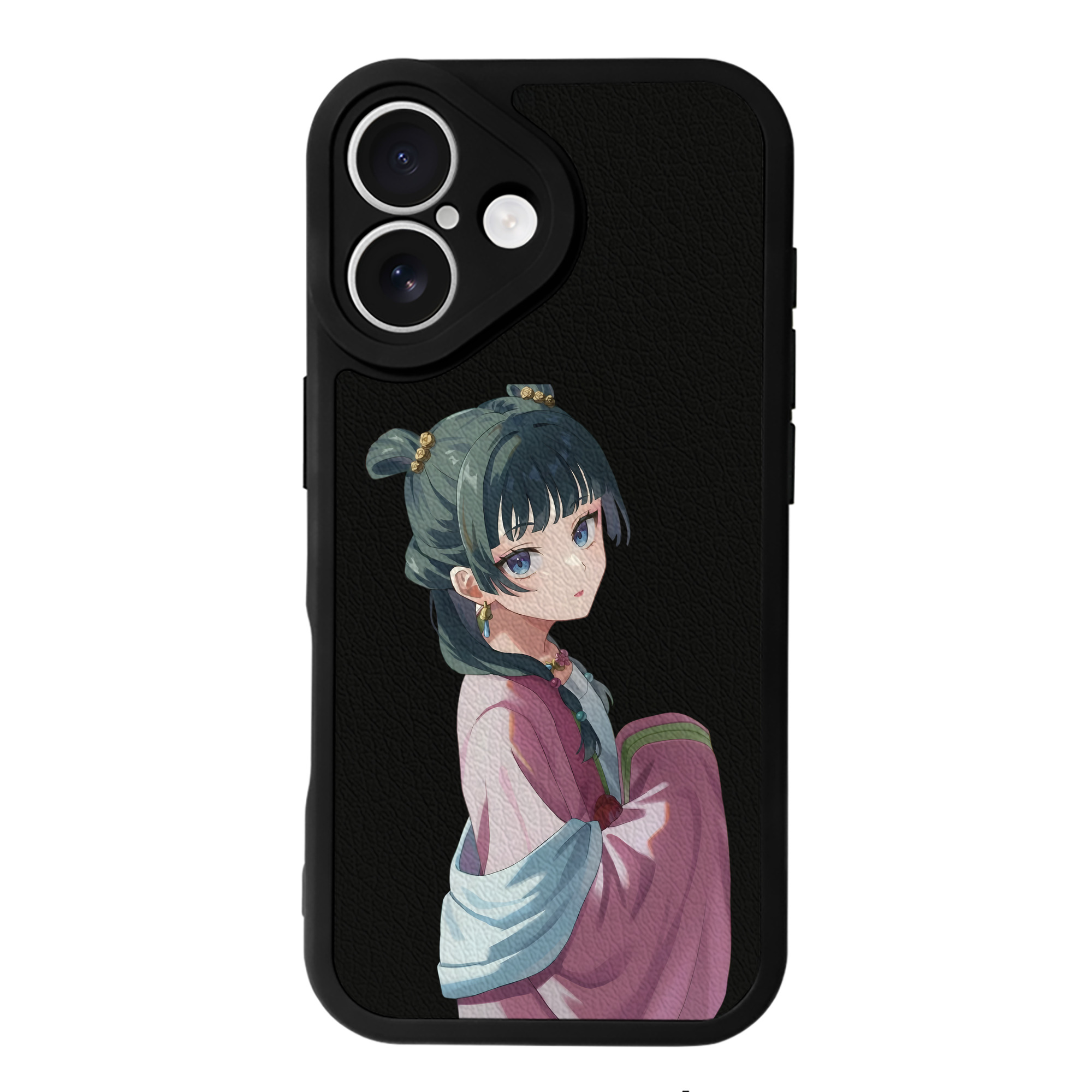 （画像用） 薬屋のひとりごと The Apothecary Diaries 【iPhone 16シリーズ対応】シリコンスマホケース（レザー調） 材質：シリコン